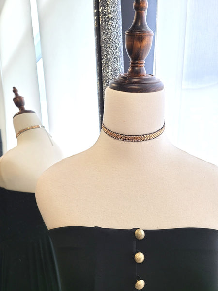 Sparkling Fish Scale Choker