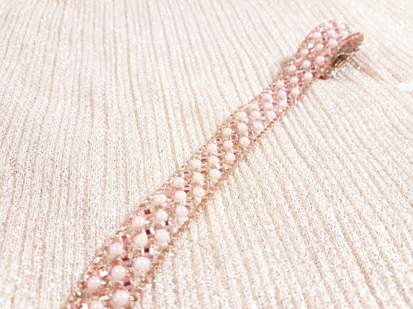Pearl & rhinestone Hotfix Tape