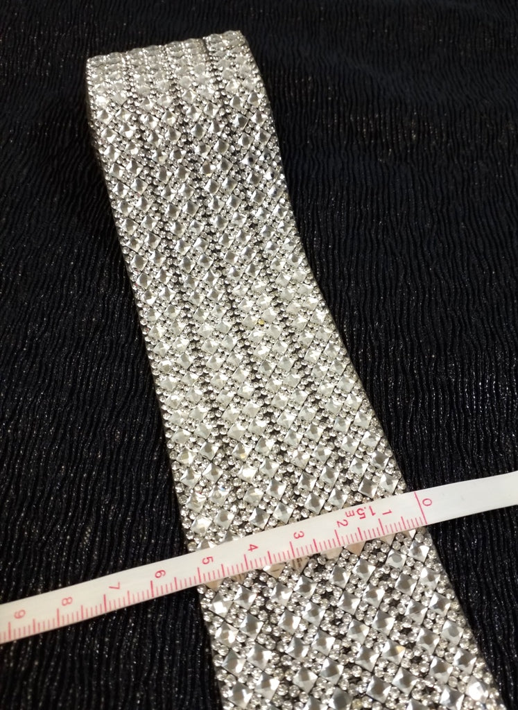 Sparkling Diamond Geometric Pattern Hotfix tape