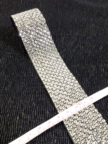 Sparkling Cubic Geometric Pattern Hotfix Tape