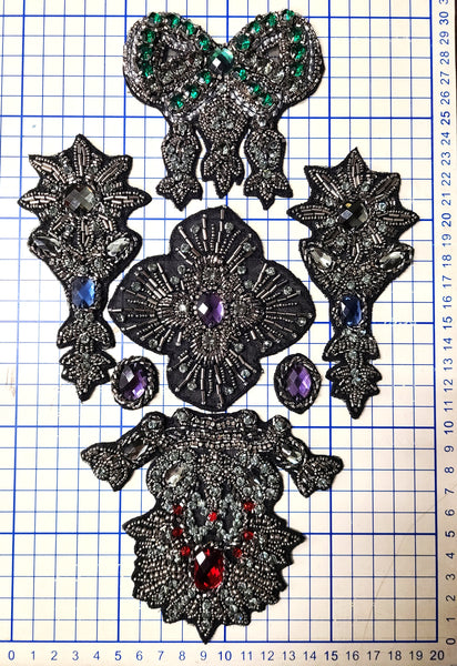 Antique Beading Patch Set