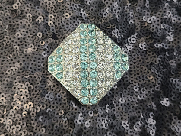 Diamond Sharp Rhinestone Buckle