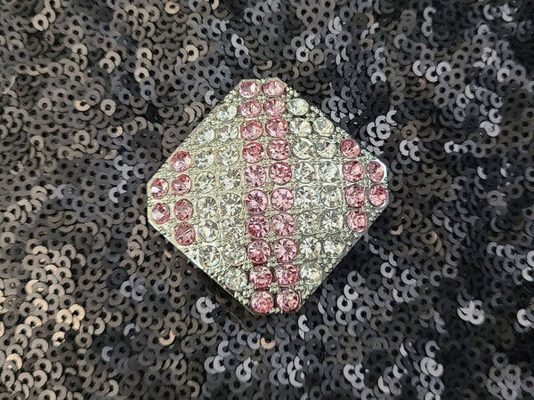 Diamond Sharp Rhinestone Buckle