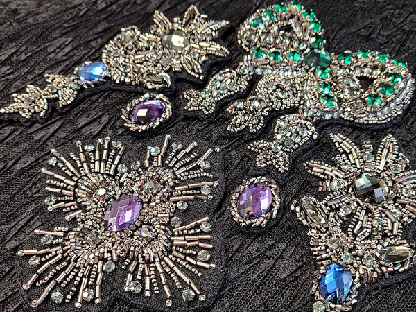 Antique Beading Patch Set