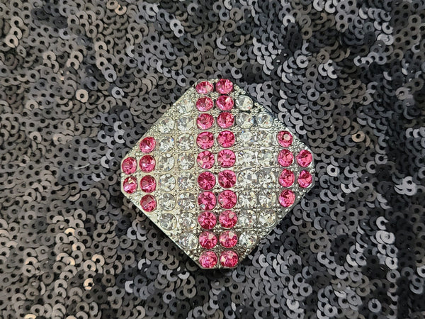 Diamond Sharp Rhinestone Buckle