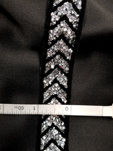 Sparkling Rhinestone with Velvet Hotfix Tape