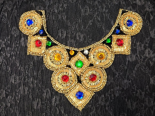 Handmade Elegant Embellishment Collar