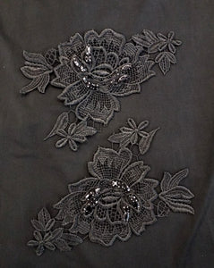 Embroidery Floral Motif