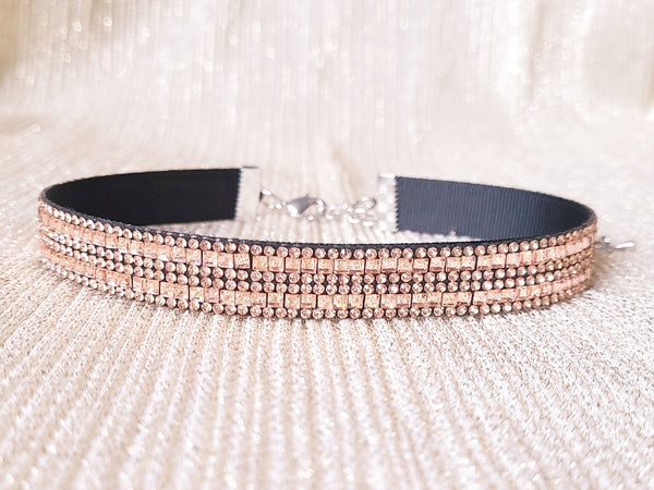 Sparkling Cubic Choker