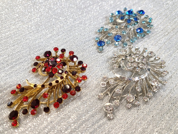 Rhinestone Brooches