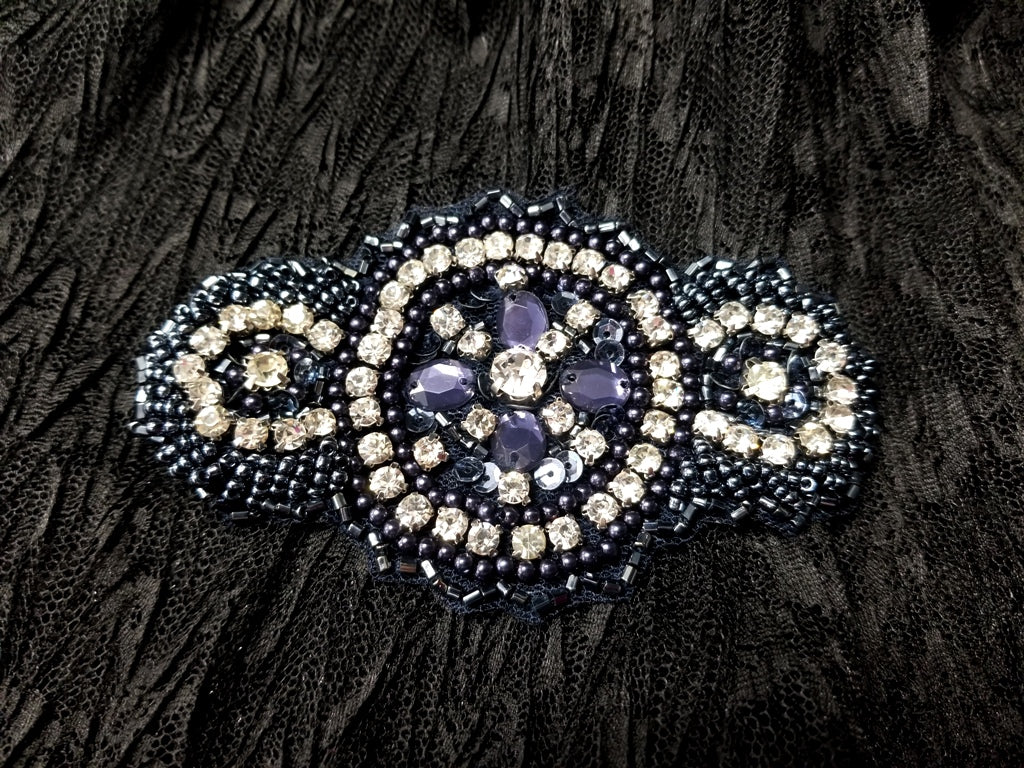 Sparkling Beaded Applique