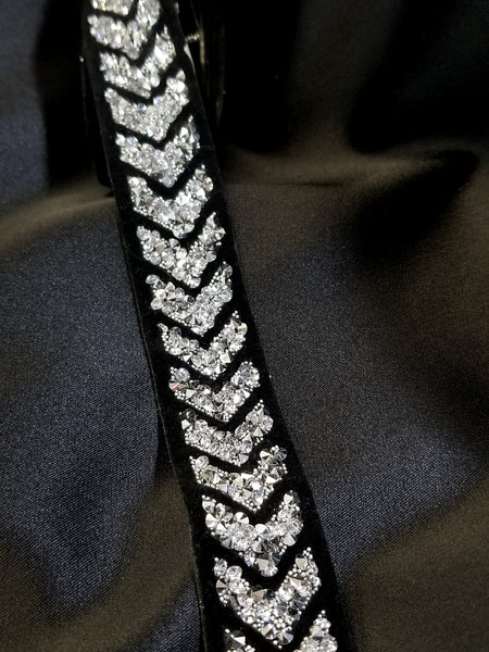 Sparkling Rhinestone with Velvet Hotfix Tape