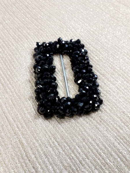 Handmade Beaded Belt Buckle