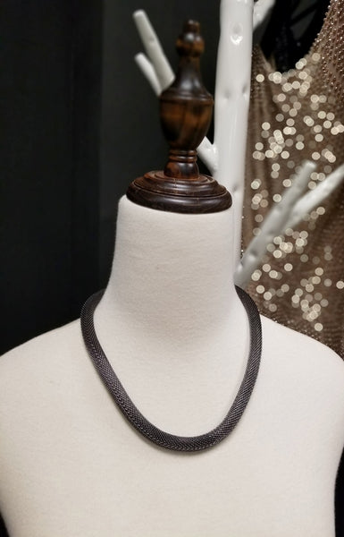 Simple Chain Net Necklace