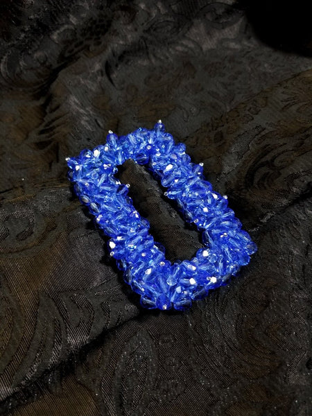 Handmade Beaded Belt Buckle