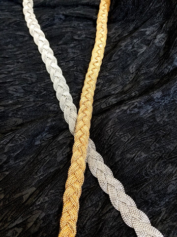 Braided Ball Chain Hotfix Tape