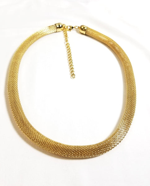 Simple Chain Net Necklace