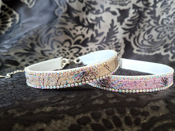 Metallic Colourful Choker