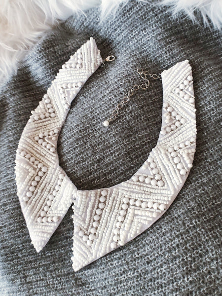 Sparkling Diamond Collar Necklace