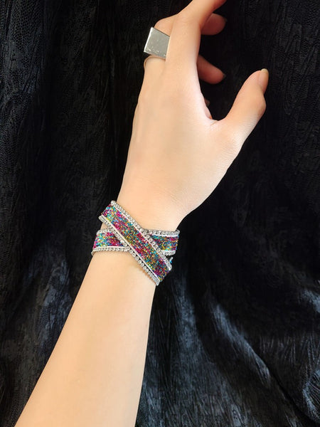 Sparkling Rainbow Bracelet