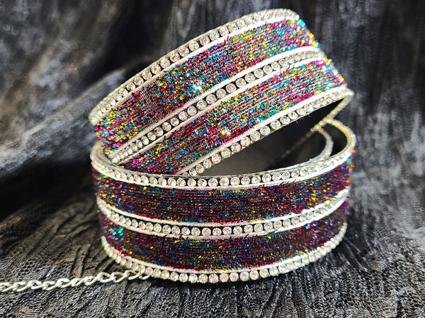 Sparkling Rainbow Belt